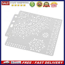 DIY Flower Coffee Stencils Cake Baking Template Scrapbooking Painting Decor
