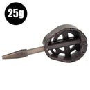 Carp Fishing Bait Cage Lures Holder Inline Method Feeder Tackle Tools (25g)