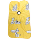 Cartoon Dog Kid Dressing Cape Salon Cover Barber Hair Cut Cloth(Yellow)