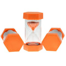 Hexagonal Sandglass 45 Minutes Sand Clock Hourglass Kitchen Egg Timer Tool