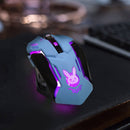 Computer Mouse, Wired 6 Buttons Ergonomic 2400dpi Optical Computer Gaming Mice