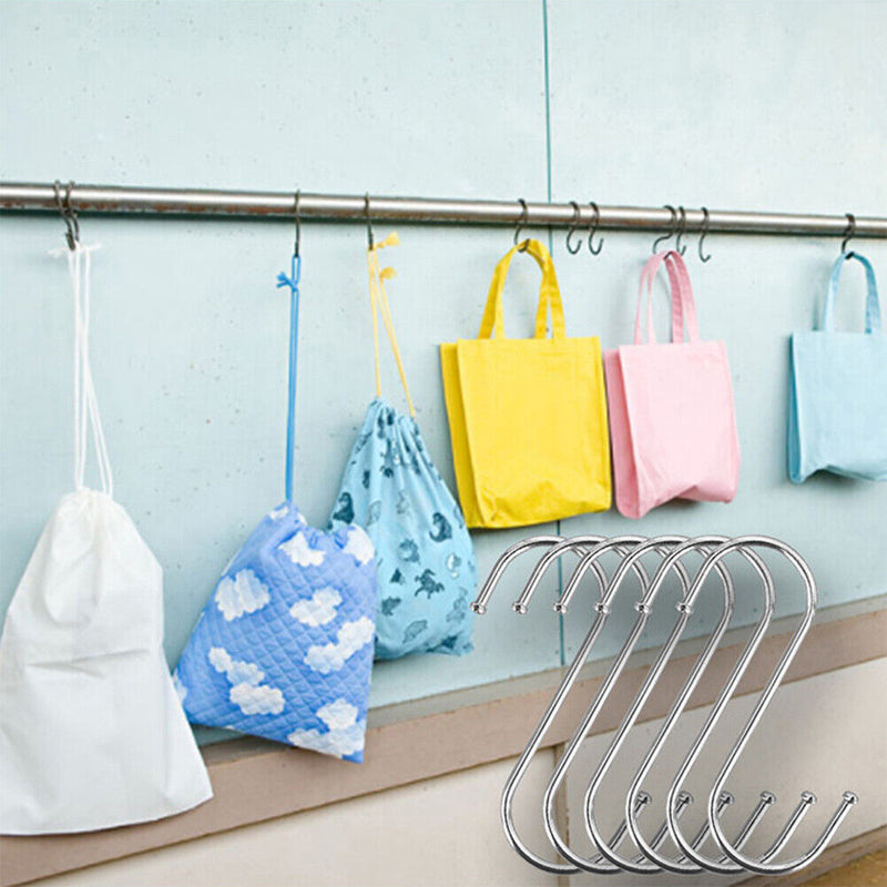 10pcs Waterproof Clothes Storage Rack Portable Camping Cookware Hanging Hooks