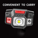 Flashlight Work Light Induction LED Headlight Night Running Fishing Headlamp