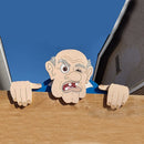 Garden Illustration Fence Decoration Wood Old Man/Lady Yard Art Sign (A) Newly