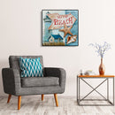 5D DIY Full Drill Diamond Painting Beach Cross Stitch Mosaic Kits Bedroom D