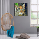 5D DIY Diamond Painting Kits Cat Full Round Drill Animal Decor Wall Crafts