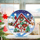 Partial Drills Special Shape Diamond Painting DIY LED Night Lamp Xmas Decoration