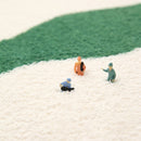 Super Absorbent Bath Mat Carpet Non-slip Bathroom Entrance Doormat (Green) Newly