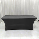 Rectangular Fitted Polyester Tablecloths High Stretch Table Cover (4FT) Newly