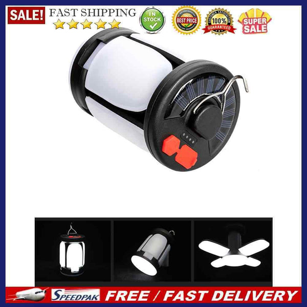 Led Emergency Lights 1800mah Solar Searchlights 6 Brightness Folding for Outdoor