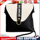 Women Girls Messenger Bags PU Leather Shoulder Mini Satchel Handbags/Black