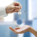 Rhinestone Drawing Keyring Pendant Full Special Shaped Drill Diamond Painti