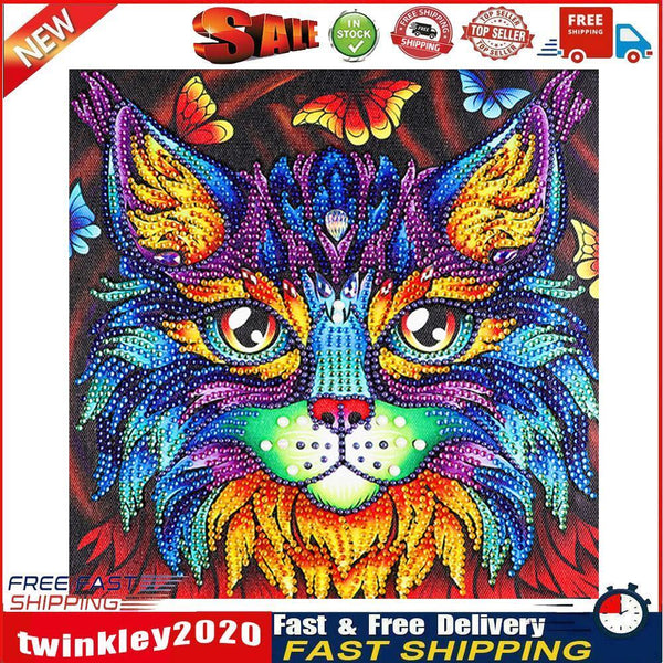 Diamond Painting DIY Animal Partial Special Drill Rhinestone Kit (YXC071) Newly