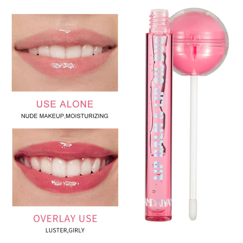 Lollipop Waterproof Long Lasting Moist Lip Gloss Moisturizing Makeup 6 Colors