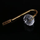 2pcs Curtain Hanger Hook Wall Buckle Handle for Closet Drawer (Golden) Newly