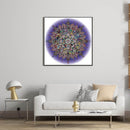 Handmade DIY Full Square Drill Diamond Painting 5D Datura Poster for Home