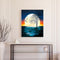 Sea Moon Oil Paint By Numbers Kit DIY Acrylic Painting on Canvas Drawing