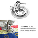 Daisy Flower Stitch Sewing Machine Presser Foot Embroidery Stitch Accessori
