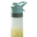 #A 650ml Spray Water Bottle Large Capacity Portable Cool Summer Outdoor Bike Spo