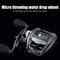 #A 8kg Max Drag 7.2/1 Low Profile Baitcasting Fishing Reel Metal Line Cup Wheel