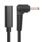 PD USB C Female to Right Angle DC Connector Adapter for Laptop (3.5x1.35mm)