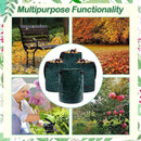 4 X Heavy Duty Garden Waste Bag Waterproof Refuse Sack Bin For Leaves Grass Z2O1