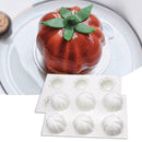 6 Halloween-Kürbis-Silikon-Kuchenform für Schokoladenmousse-Form CC Q8A8