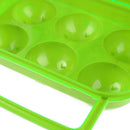 6 grid Eggs Plastic Container Holder Folding Egg Storage Box Handle Case Newly