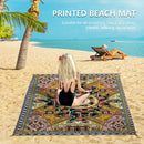 #A Multifunctional Folding Beach Mat Waterproof Portable Camping Picnic Blanket