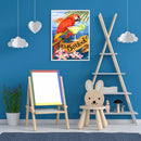 5D DIY Diamond Painting Animal Full Round Drill Mosaic Picture Drawing 30x40c