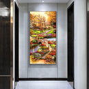 Idyllic 5D DIY Full Round Drill Diamond Painting Embroidery Cross Stitch Gi