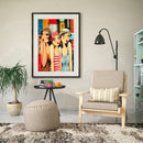 Three Women Oil Paint By Numbers DIY Coloring Picture Hand Painted (B262)
