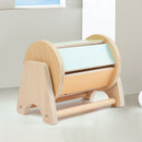 Montessori Wooden Spinning Drum Educational Toys Color Cognition Gift for I