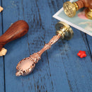 Retro Wax Sealing Stamp Alloy Handle Grip Wedding Post Stamping Decor (E)