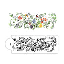 Mousse Cookies Fondant Molds Baking Tool Decorating Flower Cake Stencil
