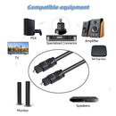 #A TOSLink Audio Cable Digital Optical Audio Cable Toslink Male to Male SPDIF MD