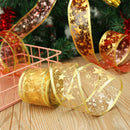 Home Decor DIY Christmas Hangs Tinsel Hanging Gifts Ribbon Xmas Tree Ornaments