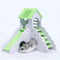 3pcs Waterproof Removable Double Layer Villa Hamster Sleeping Nest(Pink)