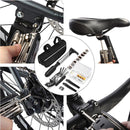 Bicycle Repair Tools Bike Tire Kit Bicycle Pump Puncture Repair Tool Bag
