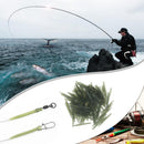 Rubber Tip Tube Anti Wrap Sleeves Plastic Elastomerl Connect with Fishing Hook