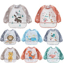 Soft Feeding Waterproof Smocks Eat Toddler Baby Bibs Burp Clothes Animal Smock
