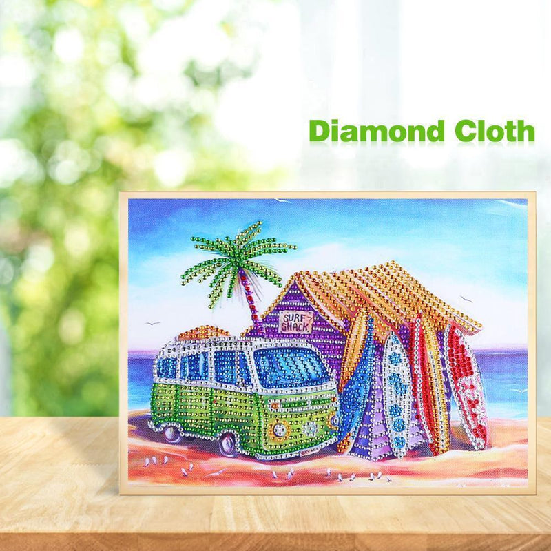 5D DIY Special-shaped Diamond Painting Cross Stitch Craft (H104 Seastar)