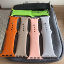 4 Grid Smart Watch Strap Storage Bag Travel Watchband Charging Cable Organizer