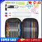 DIY Aluminum Crochet Hooks Sweater Knit Weave Sewing Needle Set Kit (Black)