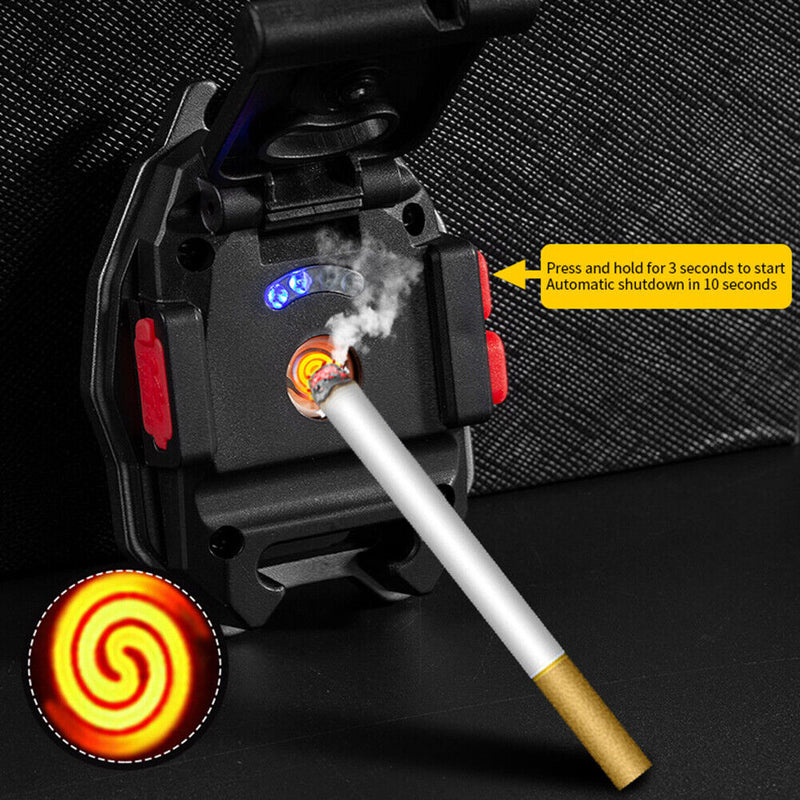 COB Pocket Keychain Light USB Emergency Magnetic Work Lights Camping Lanter