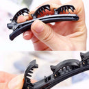 2PCS Double Bangs Hairstyle Hairpin Hair Accessories Black+Coffee hot.