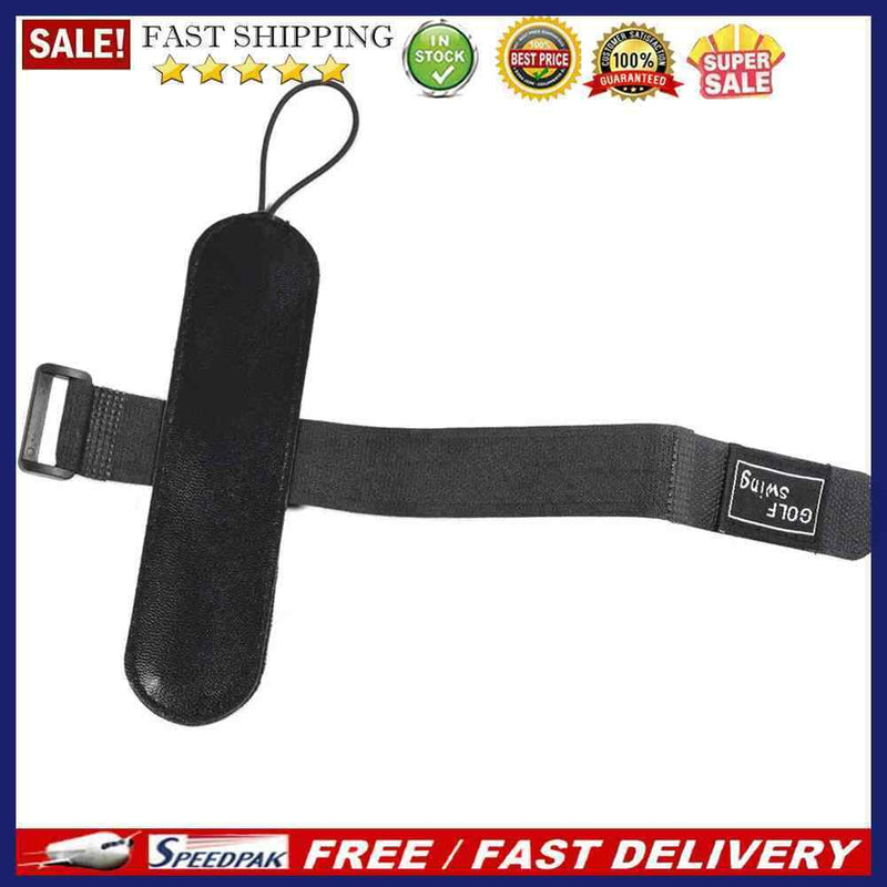 PU Leather Golf Swing Wrist Brace Golf Training Aid Practice Tool for Begin