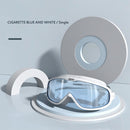 Swimming Glasses Waterproof Anti-fog Adults Swim Diving Goggles (White) Newly
