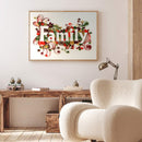 5D DIY Family Full Round Drill Diamond Painting Handicraft Rhinestone Drawing