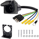 Parts Heavy Duty Trailer Plug Adapter Towing Plug Wiring Electric Trailer